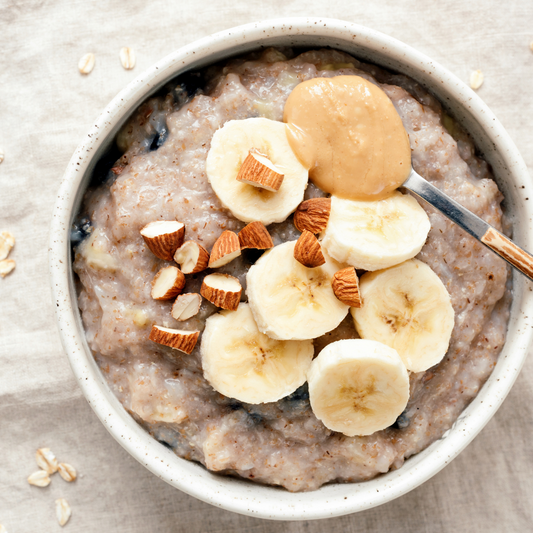 Overnight No-Cook Banana Oatmeal