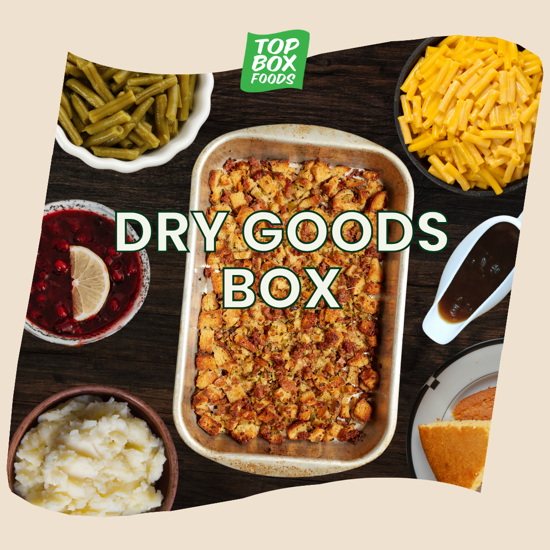 Holiday Dry Goods Box