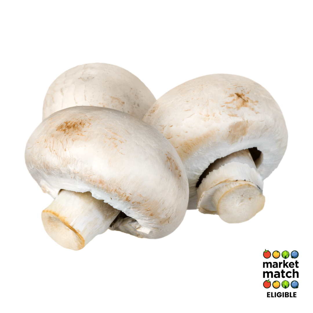 White discount button mushroom